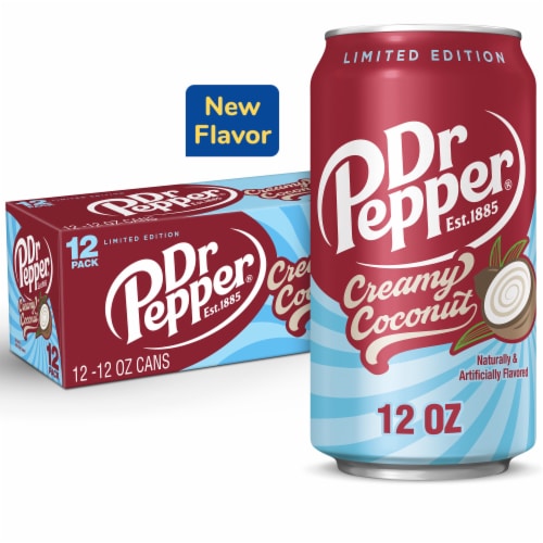 Dr Pepper Creamy Coconut Soda - Creamy Coconut Pick