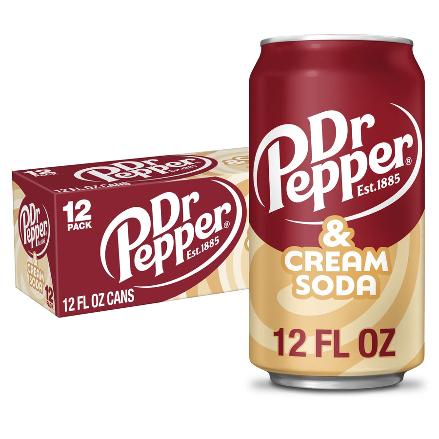Dr Pepper & Cream Soda - Classic Flavor