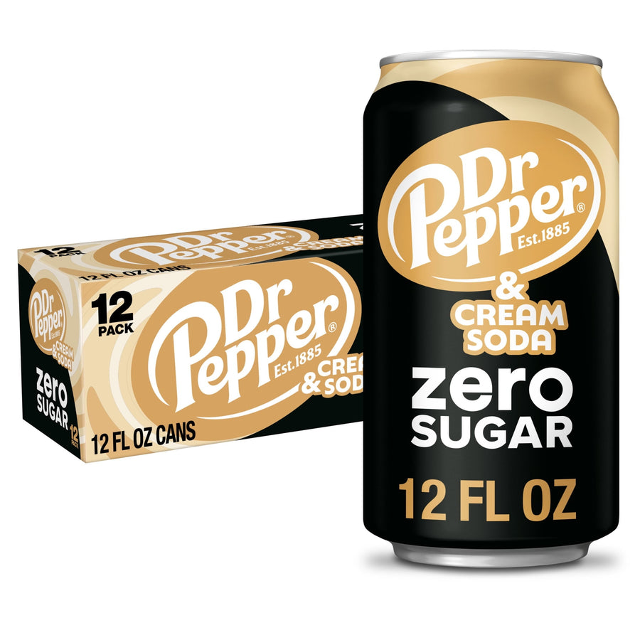 Dr Pepper & Cream Soda Zero Sugar - Simple Choice